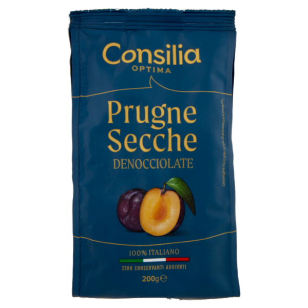 Consilia Optima Prugne Secche Denocciolate 100% Italiane 200 g
