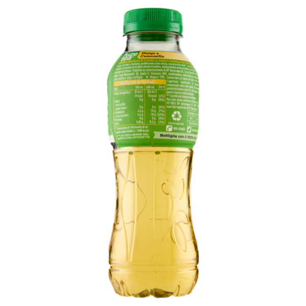 FUZE TEA al Tè Verde, Tè verde Mango e Camomilla PET 400 ml