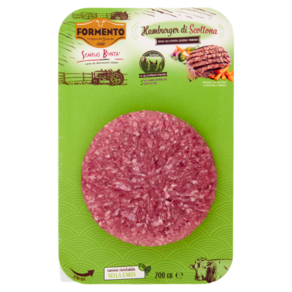 Formento Semplici Bontà Hamburger di Scottona 200 g