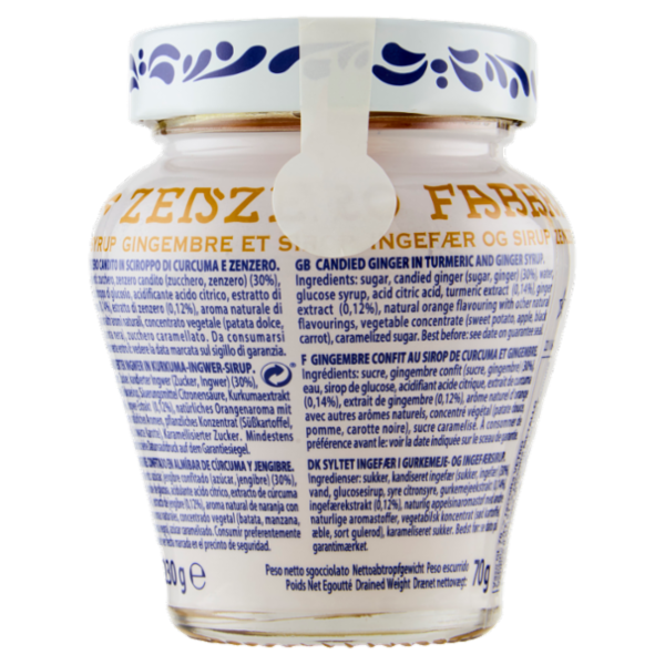 Zenzero Fabbri Zenzero e Sciroppo 230 g