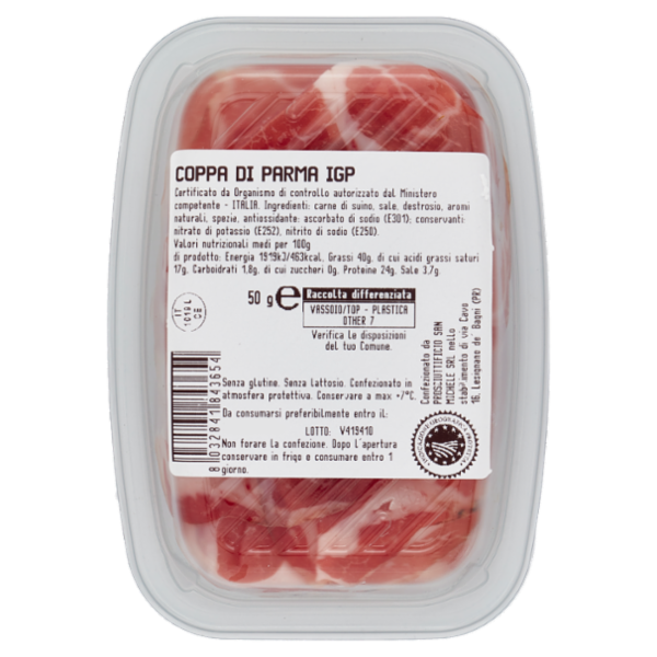 Terre Ducali Coppa di Parma IGP 50 g