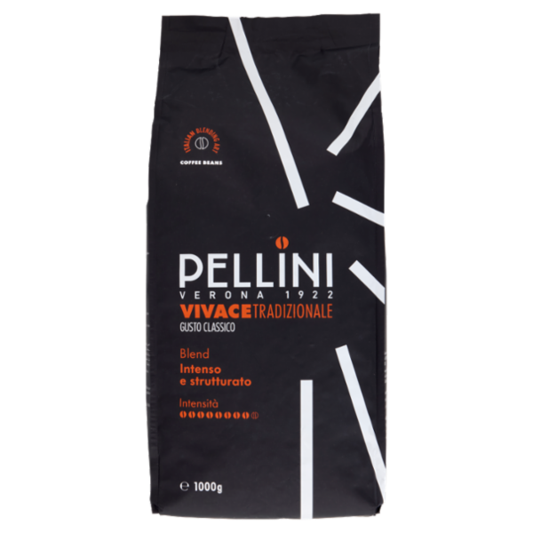 Pellini Vivace Tradizionale Gusto Classico Coffee Beans 1000 g
