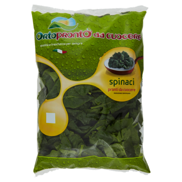 Ortopronto da cuocere spinaci 500 g