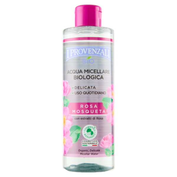 I Provenzali Bio Acqua Micellare Biologica Rosa Mosqueta 400 mL