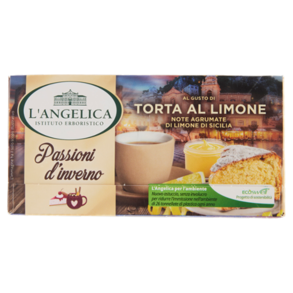 L'Angelica Passioni d'inverno al Gusto di Torta al Limone 15 Filtri 28,5 g