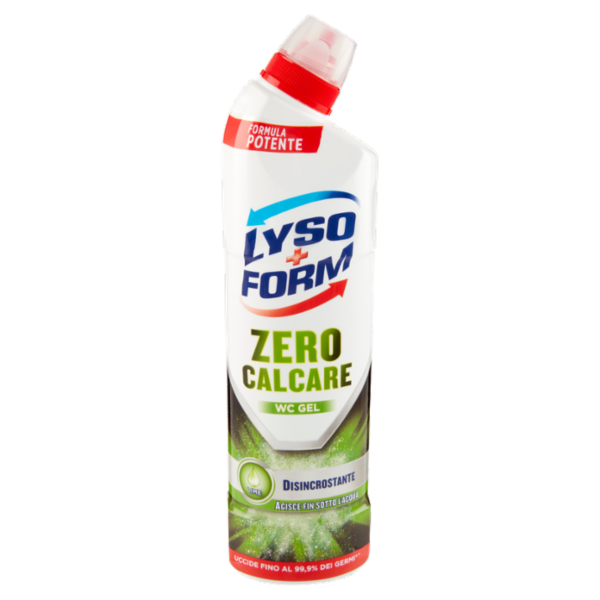 Lysoform Zero Calcare Wc Gel Lime Disincrostante 750 ml