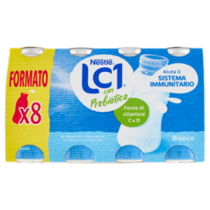 NESTLÉ LC1 Con Probiotico Bianco 8x90g