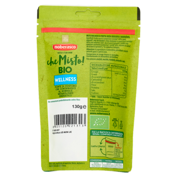 noberasco che Misto! Bio Wellness 130 g