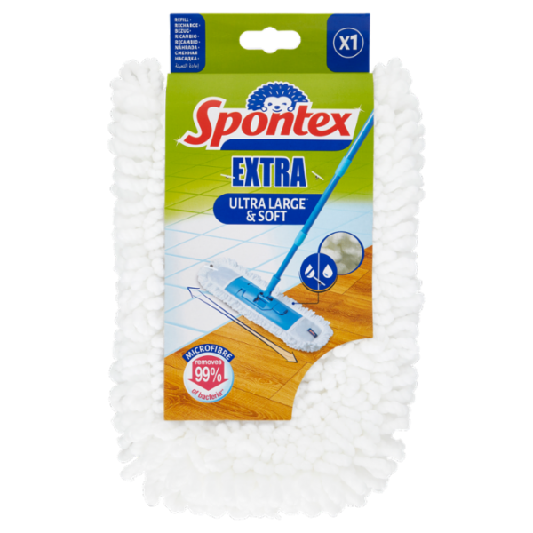 Spontex lavapavimenti Ricambio Microfibre Extra
