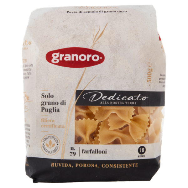granoro Dedicato n. 79 farfalloni 500 g