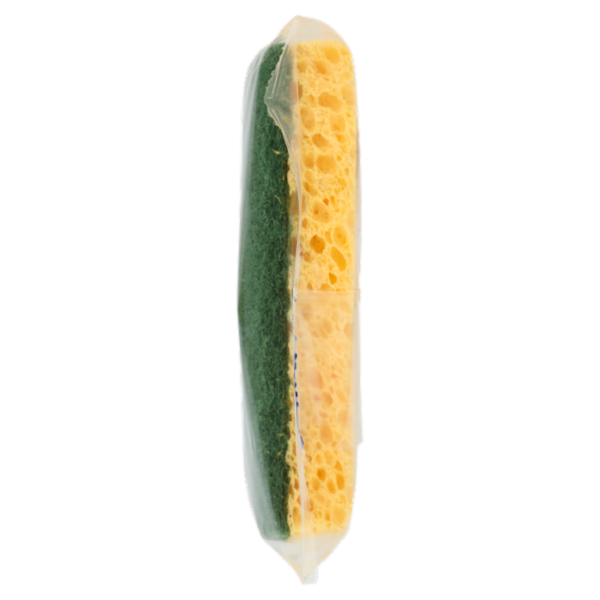 Selex Casa Bella Spugne Abrasive in Pura Cellulosa Doppio Uso con Antibatterico 2 pezzi