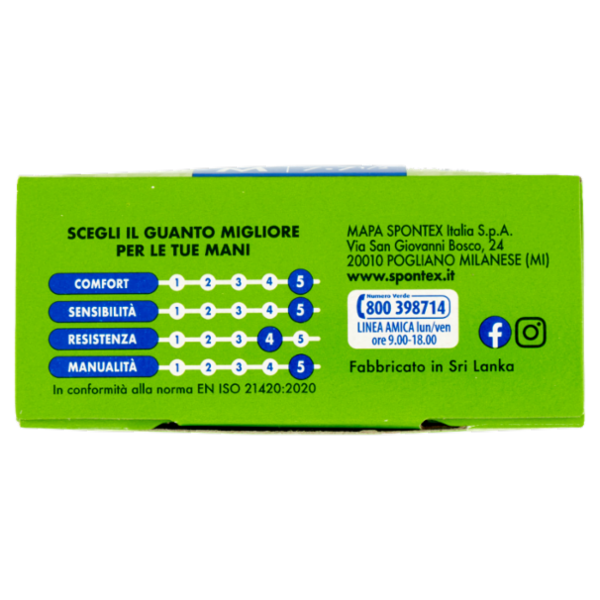 Spontex Guanti Usa&Getta Effetto Seta x12 tg M