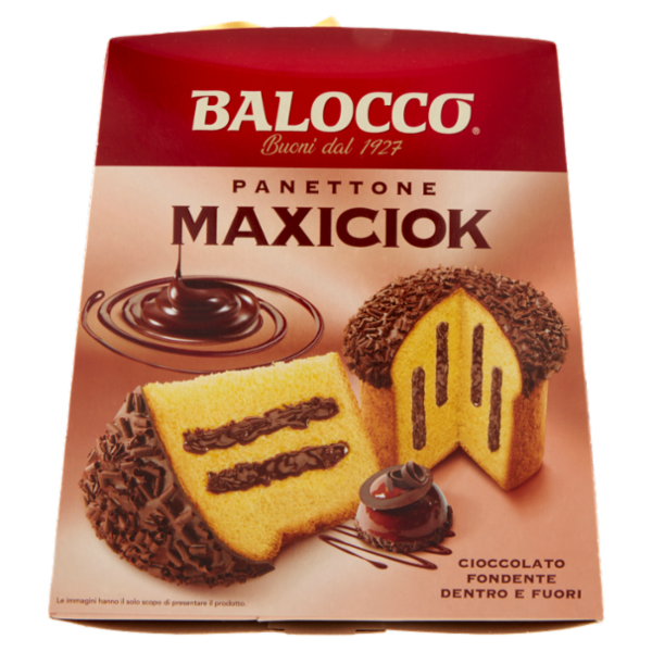 Balocco Panettone Maxiciok 800 g