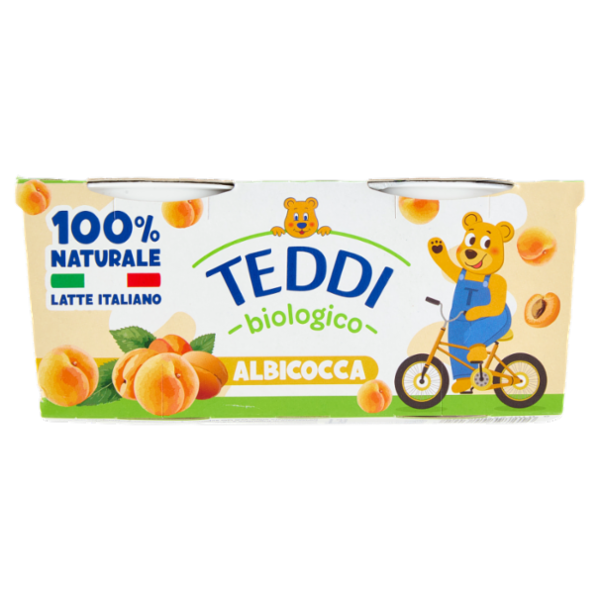 Teddi biologico Albicocca 2 x 115 g