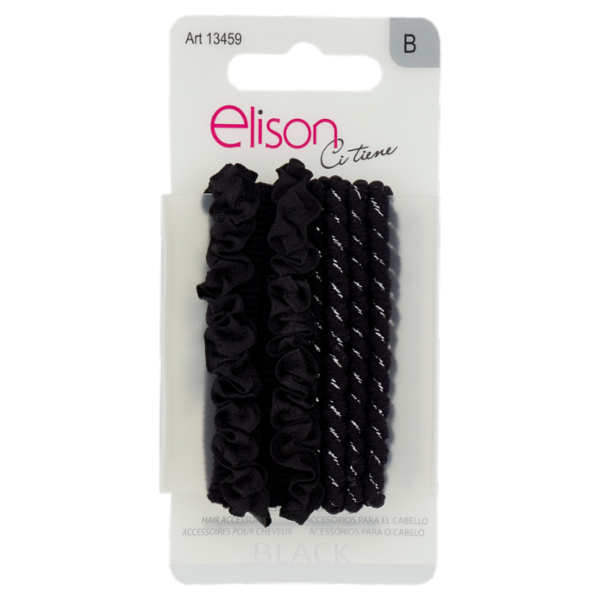 elison Elastici Black 6 pz