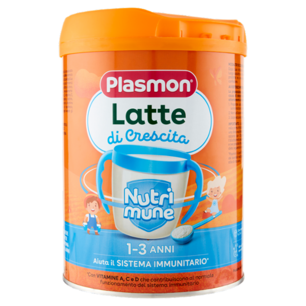 Plasmon Latte di Crescita Nutri mune 1-3 Anni 800 g