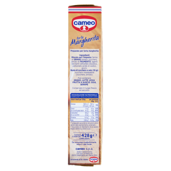 cameo torta Margherita 428 g