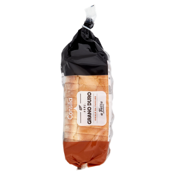 Consilia Pane Morbido con Grano Duro a Fette 400 g