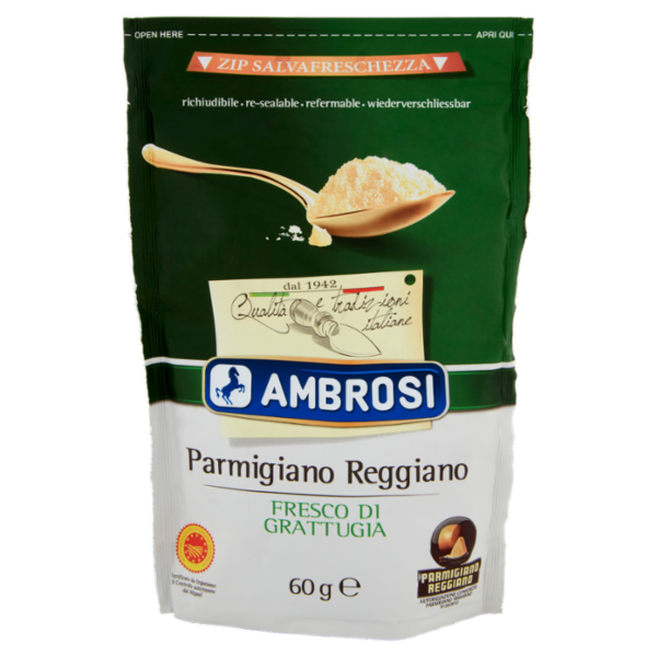 Ambrosi Parmigiano Reggiano DOP Fresco di Grattugia 60 g