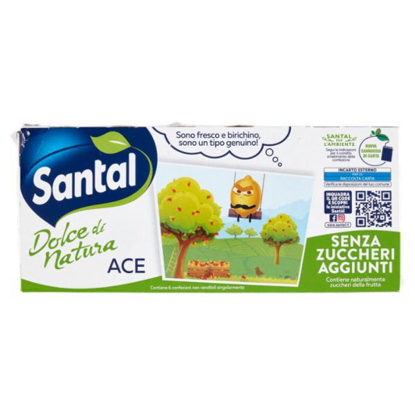 Santàl Dolce di Natura ACE Senza Zuccheri Aggiunti 6 x 200 ml