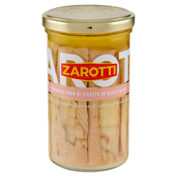 Zarotti Sgombro Cuor di Filetto in Olio d'Oliva 250 g