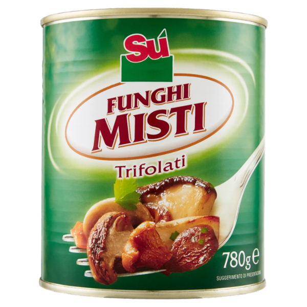 Sù Funghi Misti Trifolati in Olio di Semi di Girasole 780 g