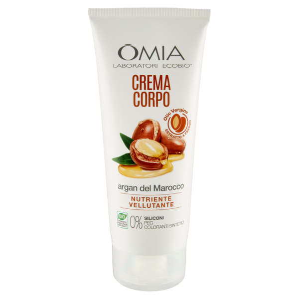 Omia Laboratori Ecobio Crema Corpo argan del Marocco Nutriente Vellutante 200 ml