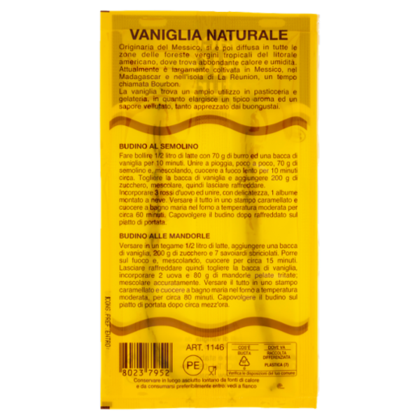 ar.pa Vaniglia naturale baccelli 2 pz