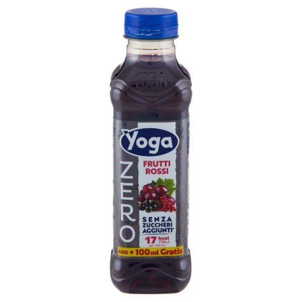 Yoga Zero Multi Frutti Rossi Senza Zuccheri Aggiunti* 500 ml