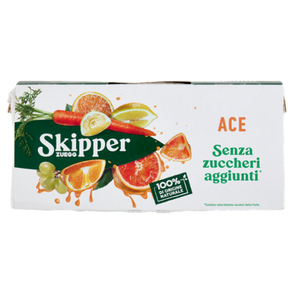 Zuegg Skipper ACE Senza zuccheri aggiunti* 3 x 200 ml