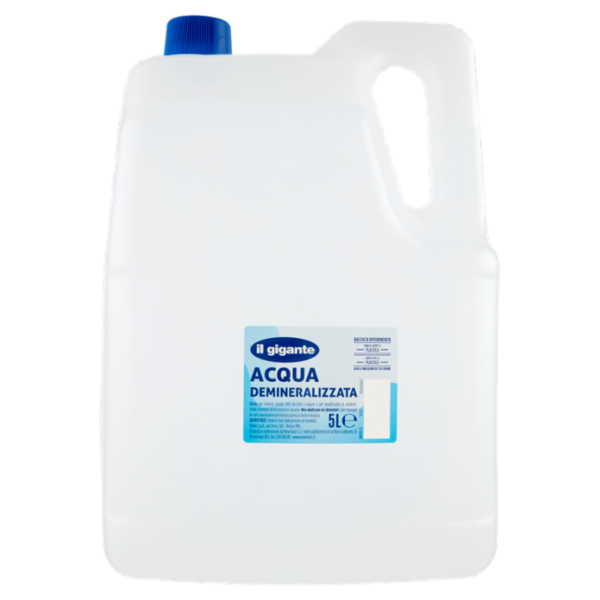 IL GIGANTE Acqua Demineralizzata 5 L