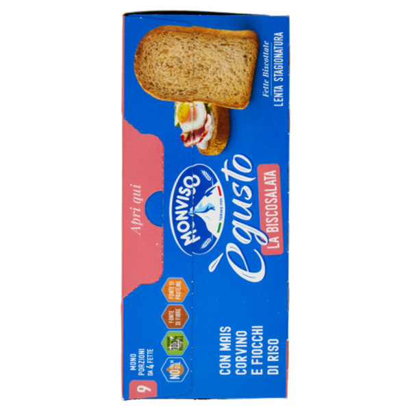 Monviso ègusto La Biscosalata Fette Biscottate 270 g