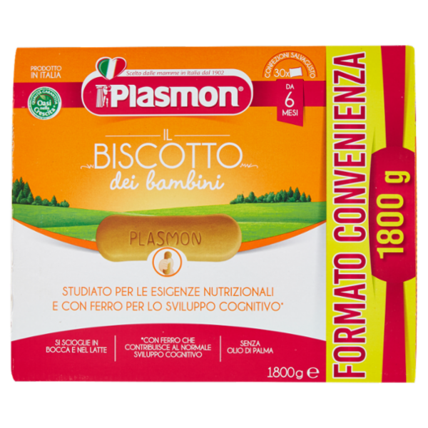 Plasmon il Biscotto dei bambini 1800 g