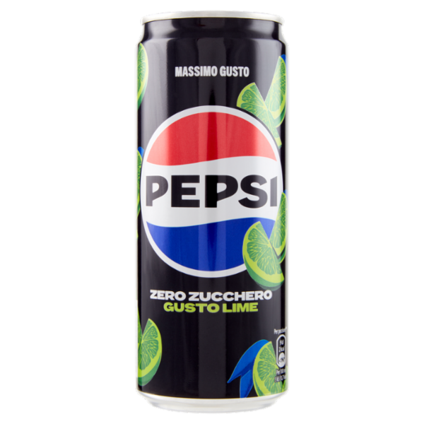 Pepsi Zero Zucchero Gusto Lime 330 ml