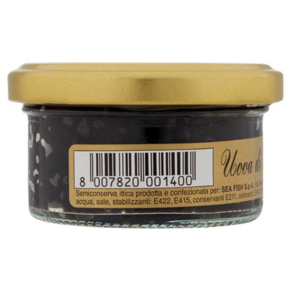Sea-Fish Uova di lompo nere 50 g