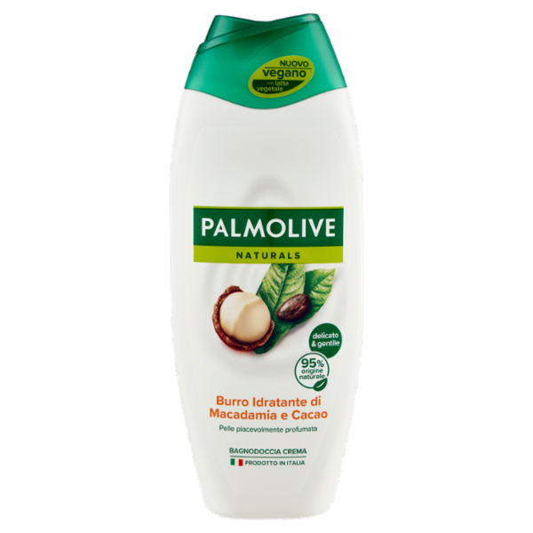 Palmolive bagnoschiuma Naturals Macadamia e Cacao idratante 500ml