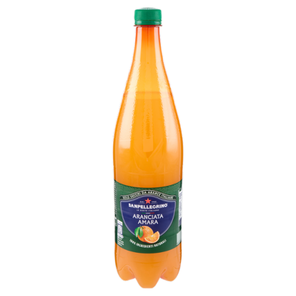 BIBITE SANPELLEGRINO, Bevande Gassate, Naturali, Aranciata Amara, Pet 100cl