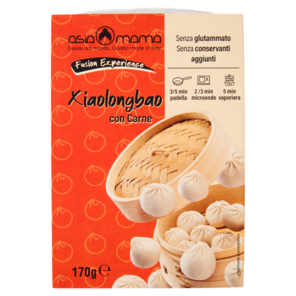 asia mama Fusion Experience Xiaolongbao con Carne 170 g