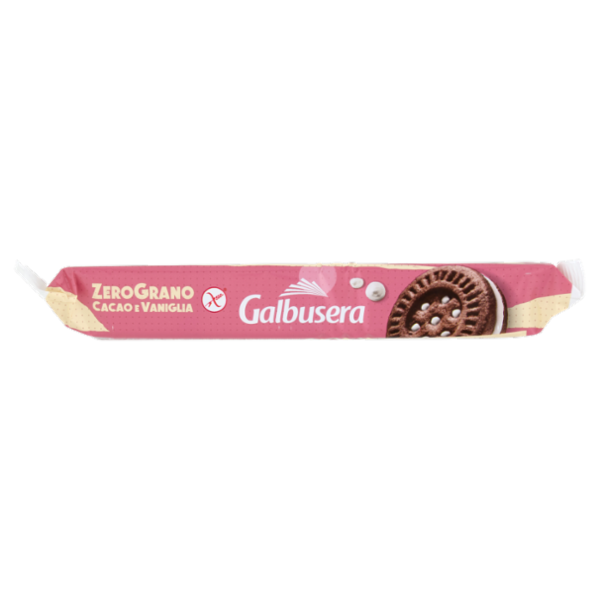 Galbusera ZeroGrano Cacao e Vaniglia Senza Glutine 4 x 40 g