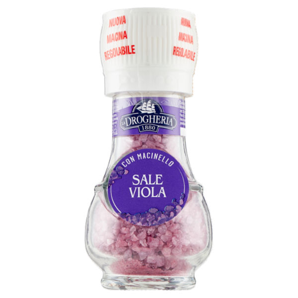La Drogheria 1880 Sale Viola con Macinello 90 g