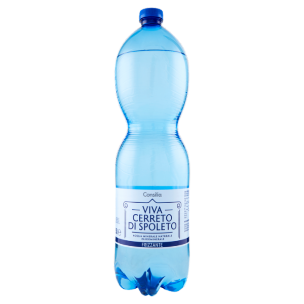 Consilia Acqua Minerale Frizzante Fonte Viva Cerreto di Spoleto 1,5 L