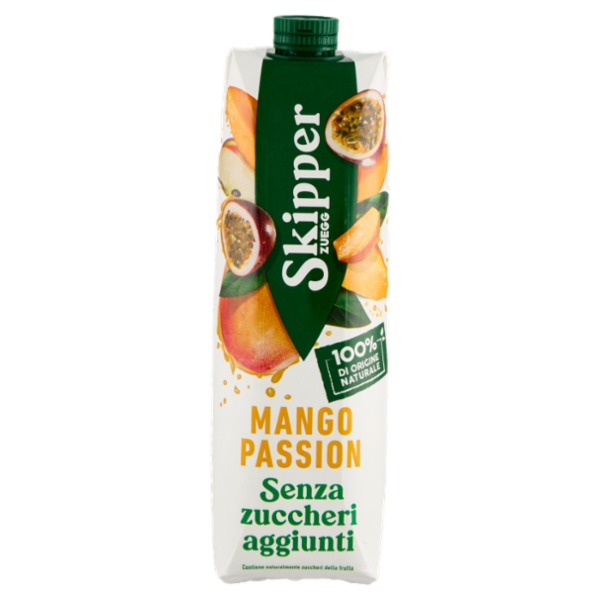 Zuegg Skipper Mango Passion Senza zuccheri aggiunti 1000 ml