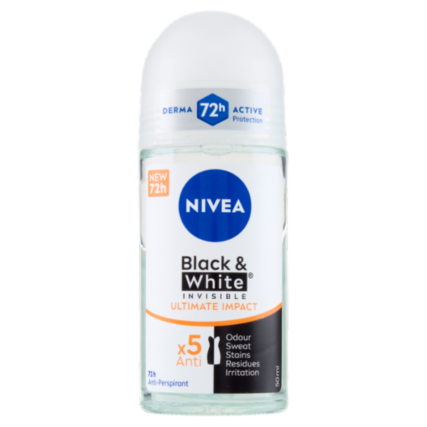 Nivea Black & White Invisible Ultimate Impact Anti-Perspirant 50 ml