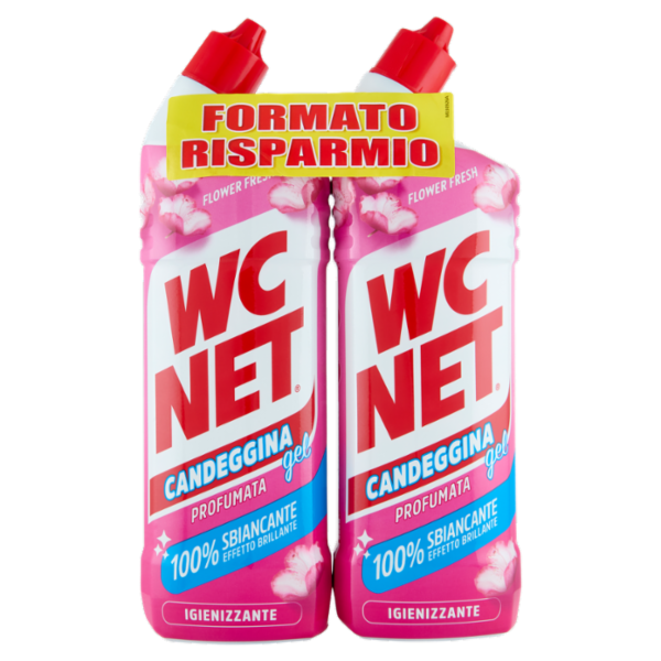 WC Net Candeggina gel Profumata Flower Fresh 2 x 800 ml