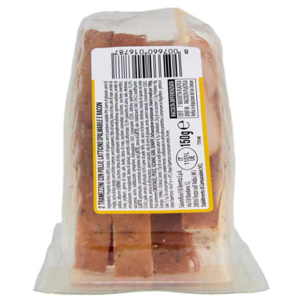 Fratelli Beretta Senza Glutine Pollo e Bacon 150 g