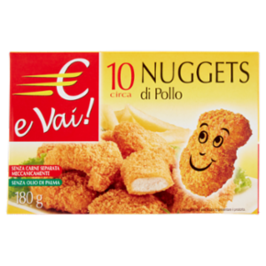 € e Vai! Circa 10 Nuggets Di Pollo 180 g