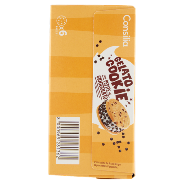 Consilia 6 Gelati Cookies 288 g