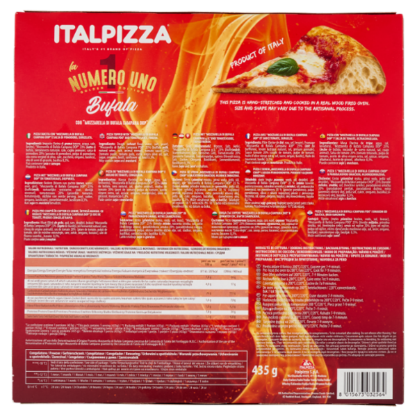 Italpizza la Numero Uno Bufala 435 g