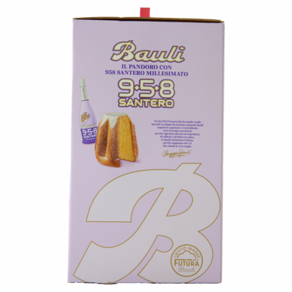 Bauli 958 Santero Pandoro Bauli 700 g + 958 Santero Millesimato 75 cl