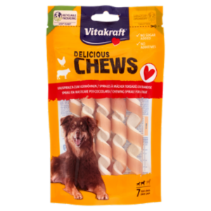 Vitakraft Delicious Chews Spirali Da Masticare Per Coccolarsi 7 Pezzi 70 g